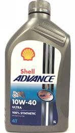 SHELL ADVANCE 4T ULTRA 10W40 1L OLJE ZA MOTOCIKLE