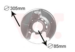 VAN WEZEL ZASCITNA PLOCEVINA, ZAVORNI DISK