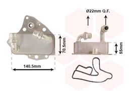 VAN WEZEL HLADILNIK OLJA, MOTORNO OLJE