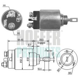 HOFFER ELEKTRO-MAGNETNO STIKALO, ZAGANJALNIK <<< 6646071