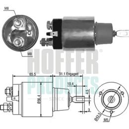 HOFFER ELEKTRO-MAGNETNO STIKALO, ZAGANJALNIK <<< 6646066