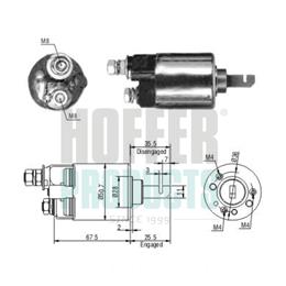 HOFFER ELEKTRO-MAGNETNO STIKALO, ZAGANJALNIK <<< 6646316