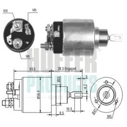 HOFFER ELEKTRO-MAGNETNO STIKALO, ZAGANJALNIK <<< 6646106