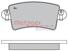 METZGER ZAVORNE PLOSCICE