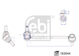 FEBI DROG/OPORNIK, STABILIZATOR