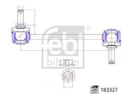 FEBI DROG/OPORNIK, STABILIZATOR