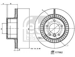 FEBI ZAVORNI DISK