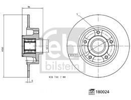 FEBI ZAVORNI DISK