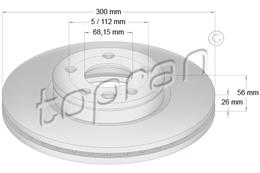 TOPRAN ZAVORNI DISK