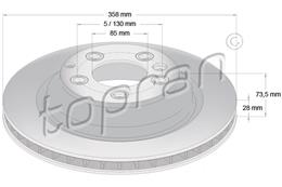 TOPRAN ZAVORNI DISK