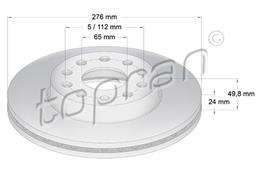 TOPRAN ZAVORNI DISK