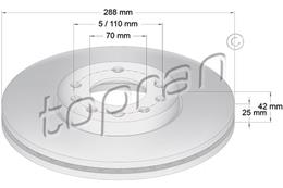 TOPRAN ZAVORNI DISK