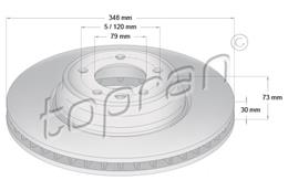 TOPRAN ZAVORNI DISK