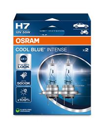 OSRAM ŽARNICA H7 12 V 55 W PX26d DUOBOX 2/1 COOL BLUE® INTENSE