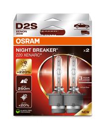 OSRAM ŽARNICA HID D2S 85V P32d-2 XENARC NIGHT BREAKER 220, Hanging Folding Box 2/1