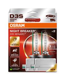 OSRAM ŽARNICA HID D3S 42V PK32d-5 XENARC NIGHT BREAKER 220, Hanging Folding Box 2/1