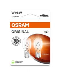 OSRAM ŽARNICA W16W 12V W2.1x9.5d ORIGINAL  BLISTER 2/1