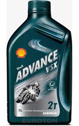 SHELL ADVANCE VSX 2 2T 1L OLJE ZA MOTOCIKLE